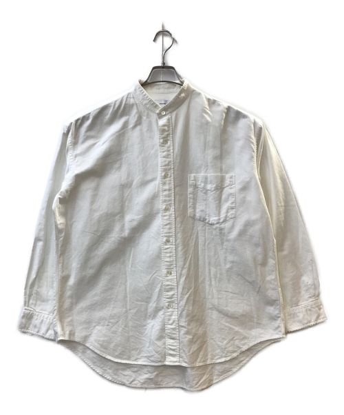 Graphpaper（グラフペーパー）Graphpaper (グラフペーパー) Oxford Band Collar Shirt ホワイト サイズ:2の古着・服飾アイテム