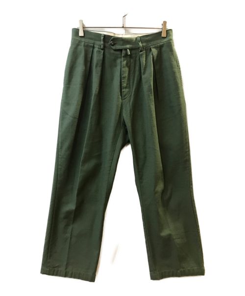 NEAT（ニート）NEAT (ニート) コットンパンツ グリーン サイズ:46の古着・服飾アイテム