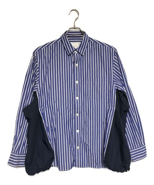 sacai（サカイ）sacai (サカイ) Cotton Weather Shirt ネイビー サイズ:1の古着・服飾アイテム
