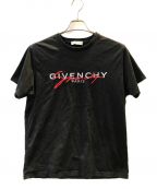 GIVENCHYジバンシィ）の古着「SIGNATURE PRINT Tシャツ」｜ブラック