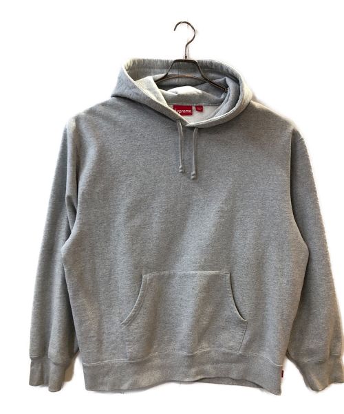 SUPREME（シュプリーム）SUPREME (シュプリーム) Satin Applique Hooded Sweatshirt グレー サイズ:xxlargeの古着・服飾アイテム