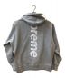 SUPREME (シュプリーム) Satin Applique Hooded Sweatshirt グレー サイズ:xxlarge：22000円