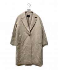 23区 (ニジュウサンク) ウールアンゴラビーバーチェスターコート ベージュ サイズ:38