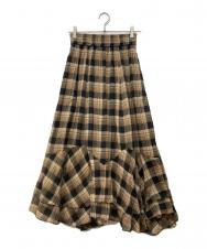 Her lip to (ハーリップトゥ) Cotton-Blend Voile Maxi Skirt ブラウン サイズ:Ｓ