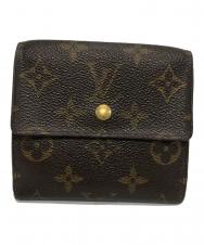 LOUIS VUITTON (ルイ ヴィトン) モノグラム ポルト モネ・ビエ カルト クレディ ブラウン