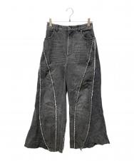 Jent Louis (ジェントルイス) ブーツカットデニムパンツ グレー サイズ:M