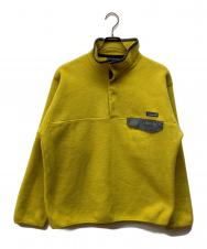 Patagonia (パタゴニア) シンチラ・スナップT・プルオーバー グレー×イエロー サイズ:M