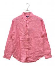 POLO RALPH LAUREN (ポロ・ラルフローレン) リネンシャツ ピンク サイズ:M 未使用品