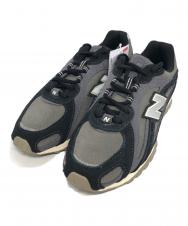 NEW BALANCE (ニューバランス) ローカットスニーカー ブラック サイズ:23.5㎝
