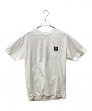STONE ISLAND (ストーンアイランド) ワンポイントTシャツ ホワイト サイズ:ｌ 未使用品