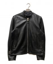 Schott (ショット) 70’S シングル ライダースジャケット ブラック サイズ:M