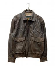 wilsons leather (ウィルソンズレザー) A-2フライトジャケット ブラウン サイズ:M