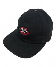 CHROME HEARTS (クロムハーツ) MATTY BOY (マッティーボーイ) Chomper Patch Leather Belt Trucker Cap ブラック サイズ:53-60