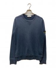 STONE ISLAND (ストーンアイランド) クルーネックスウェット ネイビー サイズ:M