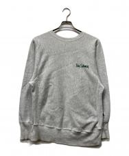 Champion (チャンピオン) 両面プリントリバースィーブスウェット グレー サイズ:M