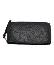 LOUIS VUITTON (ルイ ヴィトン) ラウンドファスナー財布 ブラック