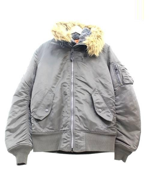 中古 古着通販 Alpha アルファ N 2bジャケット カーキ サイズ M ブランド 古着通販 トレファク公式 Trefac Fashion