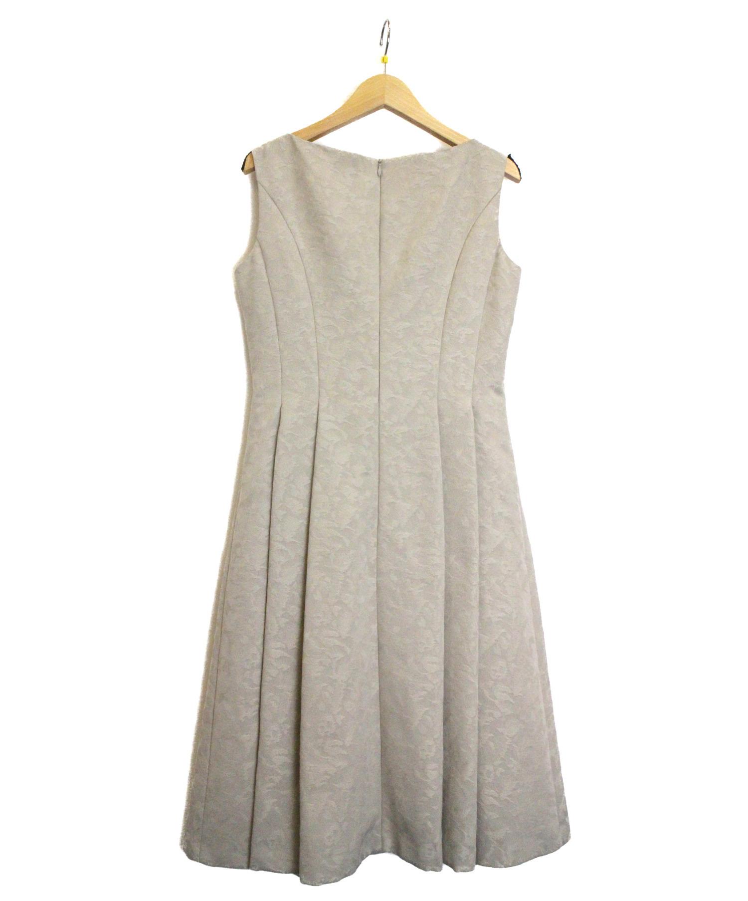 中古 古着通販 Strawberry Fields Grace ストロベリーフィールズグレース ジャガードワンピース グレー サイズ Size 1 未使用品 ブランド 古着通販 トレファク公式 Trefac Fashion