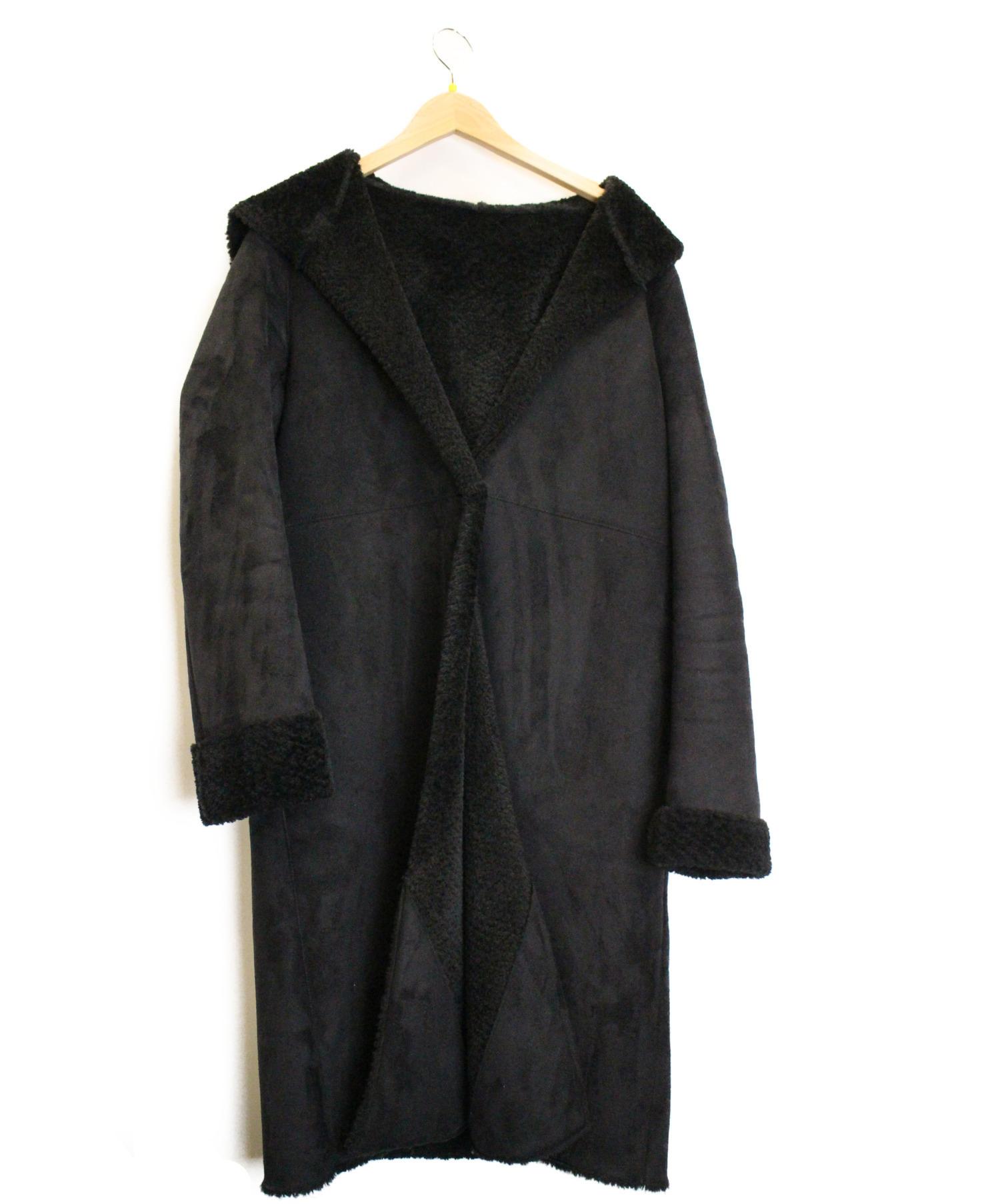 中古 古着通販 Demi Luxe Beams デミルクス ビームス エコムートンコート ブラック サイズ M ブランド 古着通販 トレファク公式 Trefac Fashion