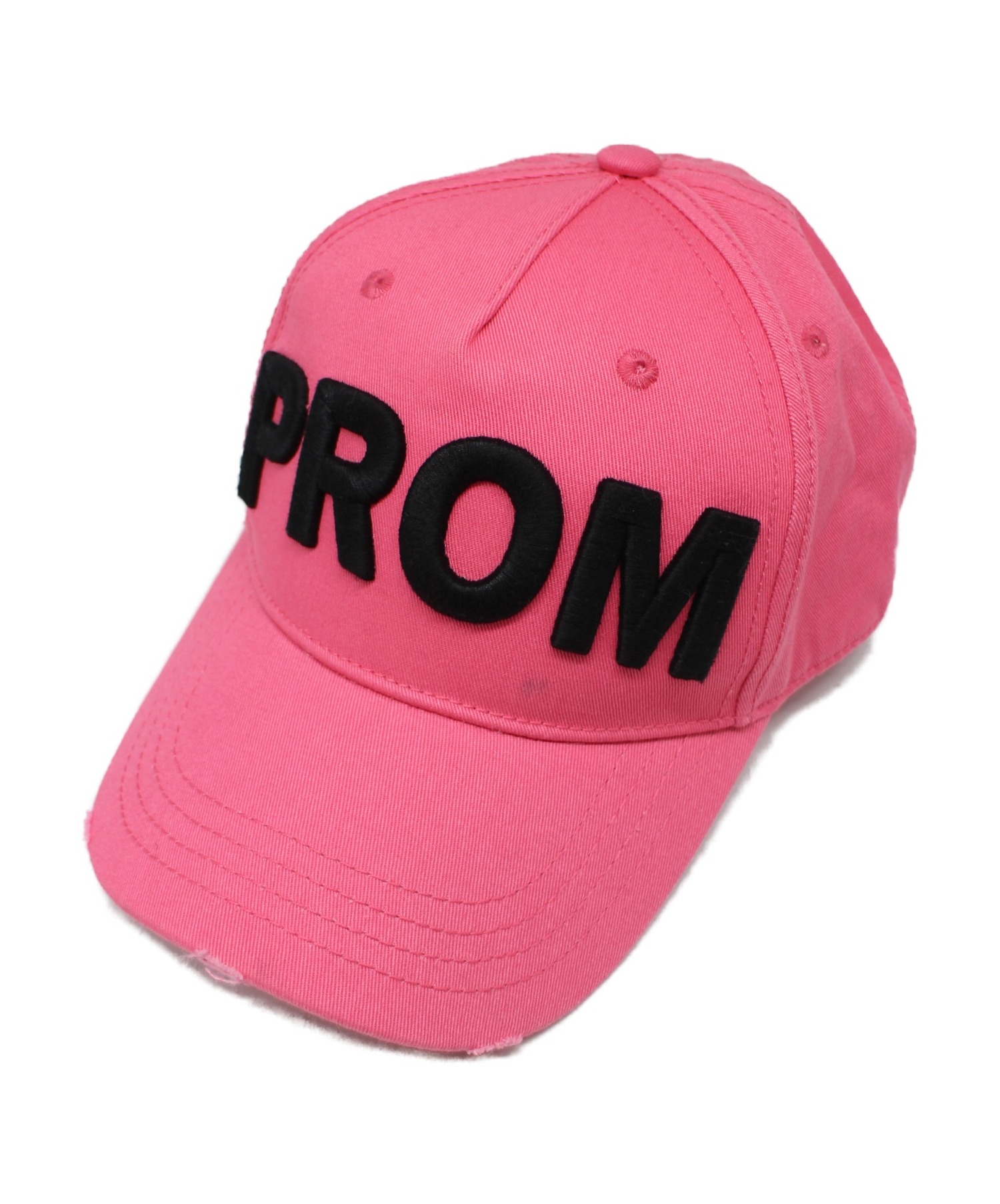 中古 古着通販 Dsquared2 ディースクエアード ダメージ加工キャップ ピンク サイズ 下記参照 Prom Baseball Cap ブランド 古着通販 トレファク公式 Trefac Fashion