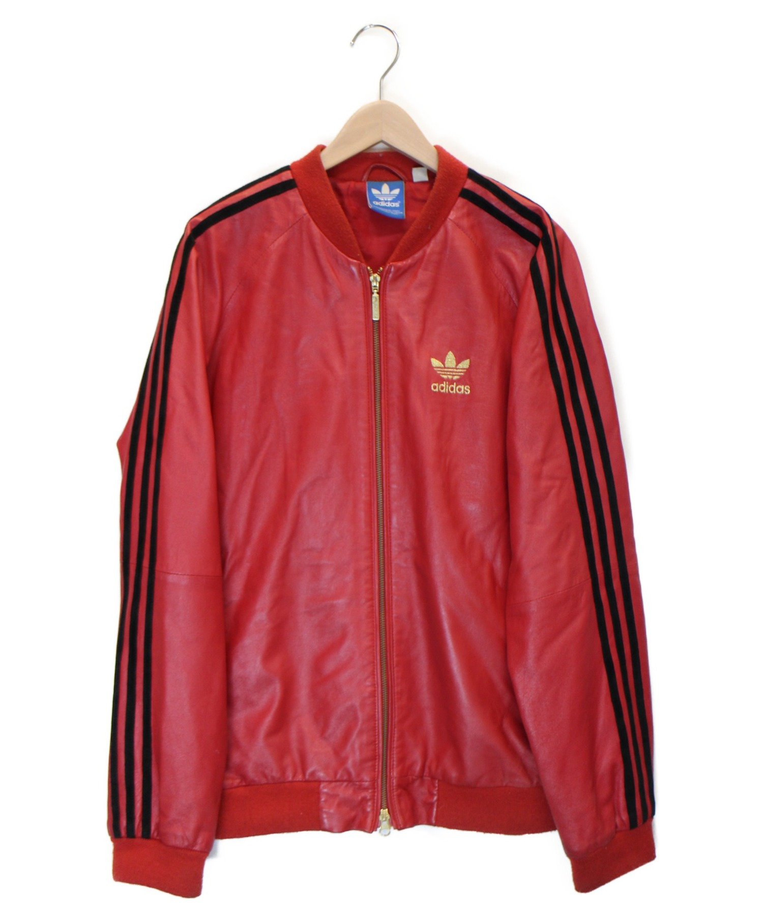 素敵でユニークな アディダス レザージャケット ジャージ Labelians Fr