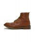 Tricker's (トリッカーズ) MALTON BROGUE BOOTS ブローグブーツ ブラウン サイズ:9.5 M2508：17800円