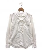 COMME des GARCONS GIRL（コムデギャルソンガール）の古着「ボウタイシャツ」｜ホワイト