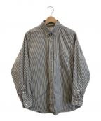 INDIVIDUALIZED SHIRTS（インディビジュアライズドシャツ）の古着「ストライプシャツ」｜グレー×ホワイト