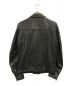 blackmeans (ブラックミーンズ) カウレザージャケット ブラック サイズ:3：24800円