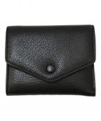 Maison Margiela11（メゾンマルジェラ11）の古着「3つ折り財布」｜ブラック