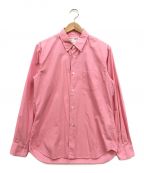 COMME des GARCONS SHIRT BOYコムデギャルソンシャツ ボーイ）の古着「バックプリントシャツ」｜ピンク