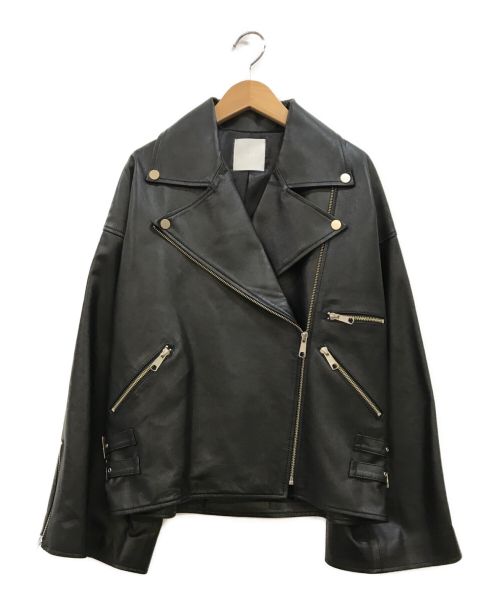 CIROI（シロイ）CIROI (シロイ) ジマルライダースジャケット ブラック サイズ:2の古着・服飾アイテム