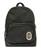 COACH（コーチ）の古着「COURT BACKPACK WITH COACH PATCH」｜ブラック