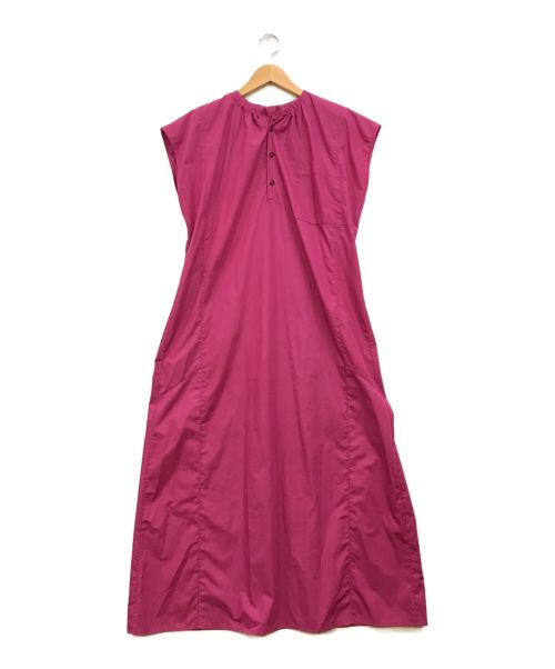 ELENDEEK（エレンディーク）ELENDEEK (エレンディーク) ロングブロードワンピース ピンク サイズ:02の古着・服飾アイテム