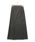 Lisiere (リジェール) CHECK SLIT スカート グレー サイズ:36 未使用品：10800円