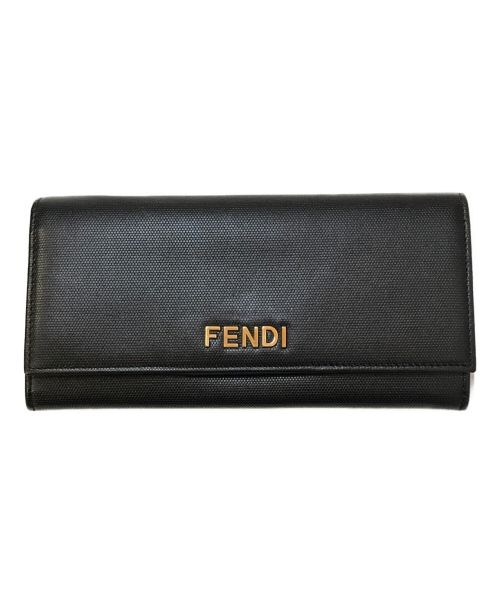 FENDI（フェンディ）FENDI (フェンディ) ロングウォレット ブラックの古着・服飾アイテム