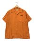 STYLE EYES（スタイルアイズ）の古着「レーヨンボウリングシャツ」｜オレンジ