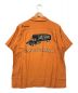 STYLE EYES (スタイルアイズ) レーヨンボウリングシャツ オレンジ サイズ:S 未使用品：6800円