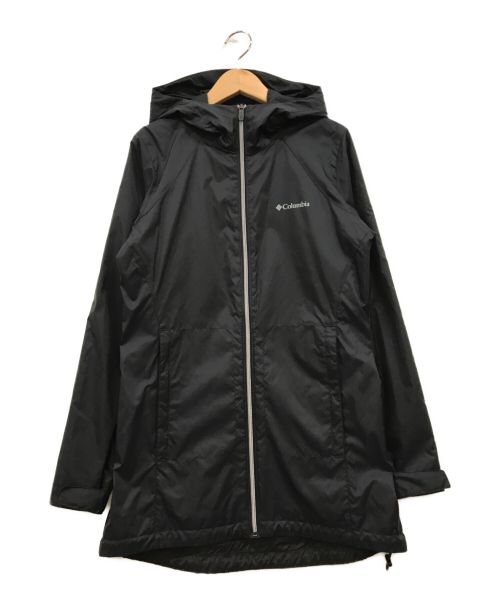 Columbia（コロンビア）Columbia (コロンビア) Lined Long Rain Jacket ブラック サイズ:Sの古着・服飾アイテム