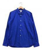 COMME des GARCONS SHIRT BOYコムデギャルソンシャツ ボーイ）の古着「バックプリントコットンシャツ」｜ブルー