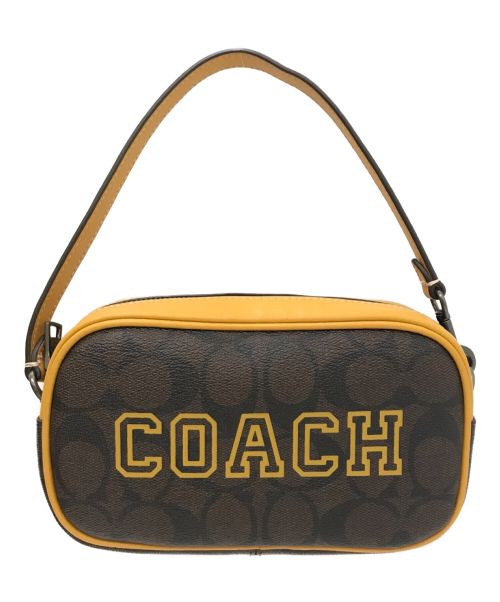 COACH（コーチ）COACH (コーチ) ハンドポーチ ブラウンの古着・服飾アイテム