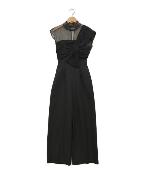LAGUNA MOON（ラグナムーン）LAGUNA MOON (ラグナムーン) LADYエンブロイダリーツイストパンツドレス ブラック サイズ:Sの古着・服飾アイテム