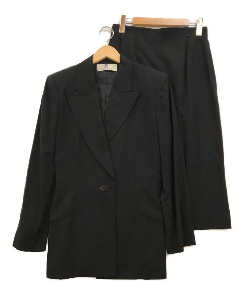 GIVENCHY（ジバンシィ）GIVENCHY (ジバンシィ) [古着]スカートセットアップ ブラック サイズ:40の古着・服飾アイテム