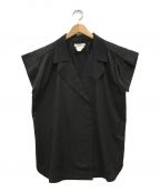 Yves Saint Laurentイヴサンローラン）の古着「[古着]テーラードベスト」｜ブラック