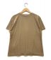 BACCA (バッカ) inner piece ベロアジャージーTシャツ ベージュ サイズ:S 未使用品：5800円