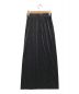 BACCA (バッカ) inner piece ベロアジャージー ロングスカート ブラック サイズ:34 未使用品：7800円