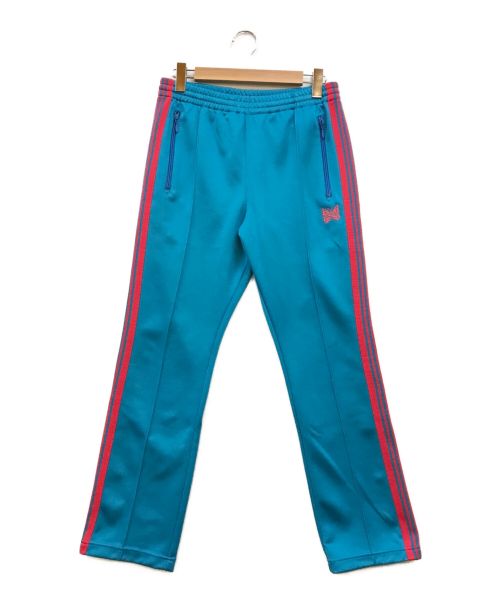 Needles（ニードルズ）Needles (ニードルズ) Jeans Factory Clothes (ジーンズファクトリークローズ) トラックパンツ ブルー×ピンク サイズ:Sの古着・服飾アイテム