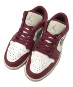 NIKEナイキ）の古着「Nike Air Jordan 1 Low Bordeaux」｜ホワイト×レッド