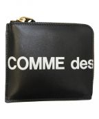 COMME des GARCONSコムデギャルソン）の古着「Wallet Huge Logo」｜ブラック