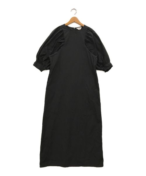 SLOBE IENA（スローブ イエナ）SLOBE IENA (スローブ イエナ) パフスリーブドレス ブラック サイズ:下記参照の古着・服飾アイテム